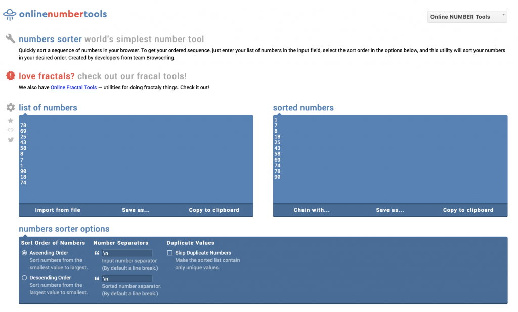 The Complete OnlineNumberTools List Sorter Review | Study Llama
