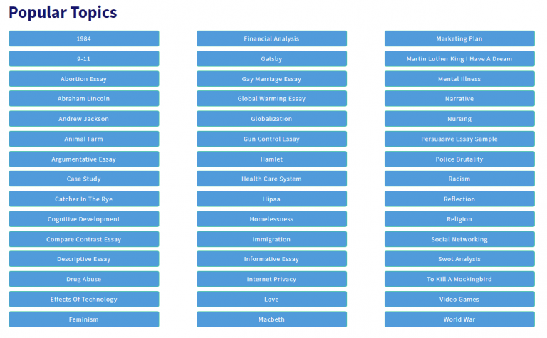 12 Free Essay Sample Databases To Get Inspired | Study Llama