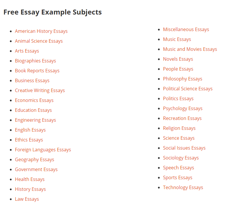 13 Free Essay Sample Databases to Get Inspired | Study Llama